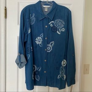 NWT Napa Valley Denim Shirt XL